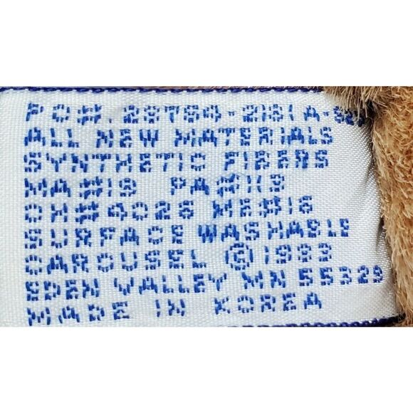 Vintage Murphy The Moose 80's Plush Cabin Grumpy Hunter Tan Christmas Holiday - Picture 6 of 8